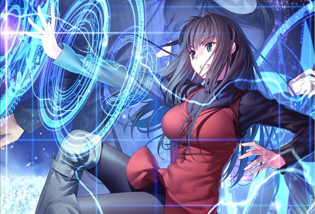 Fate stay night Works Character Complete Key Animations Set 17 18 Rin  Tohsaka