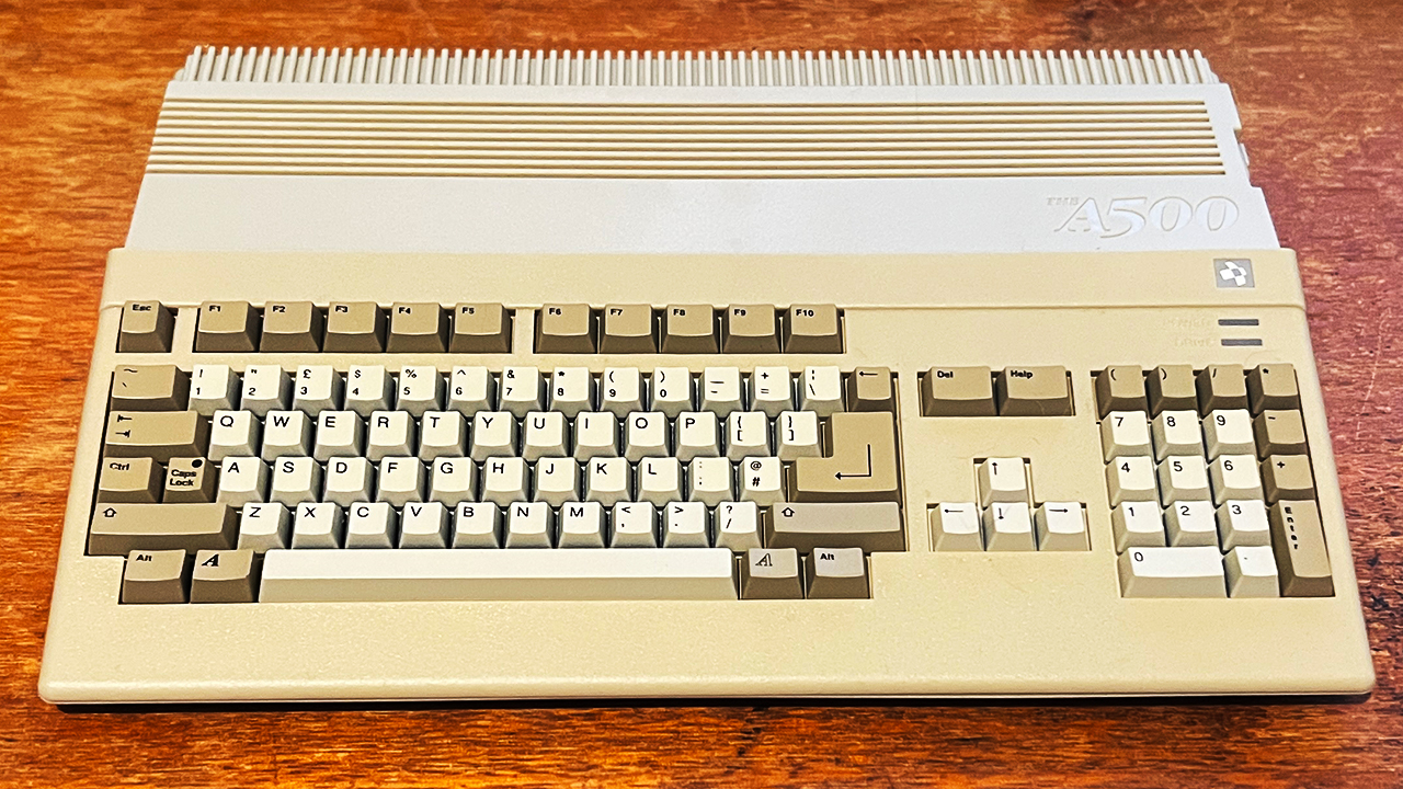 The Amiga 500 mini! 