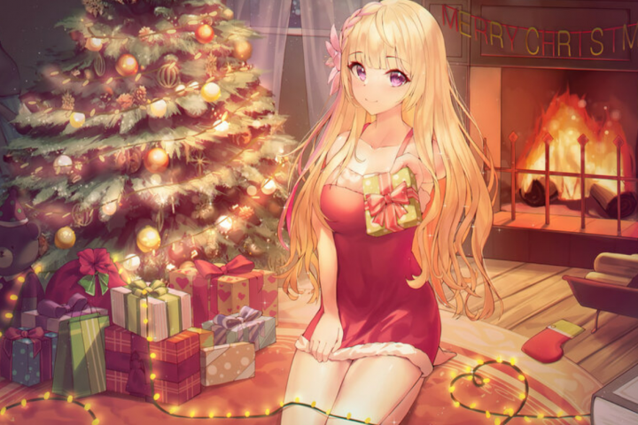 ChristmasAnimeGirl16