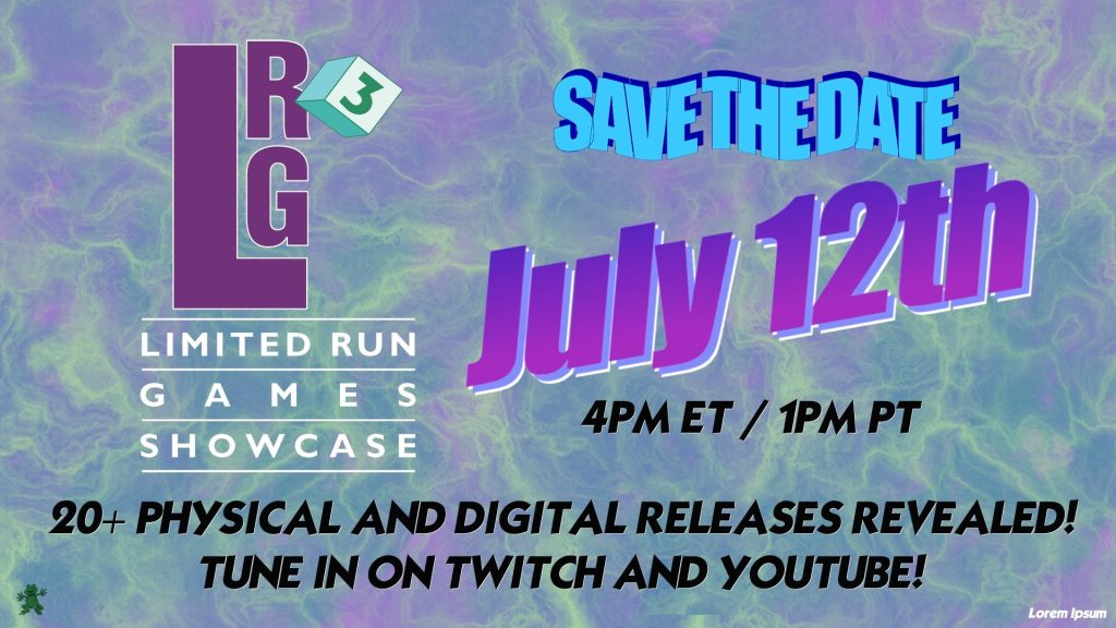 Highlights Limited Run Games “Summer Games” Showcase 2023 Digitally