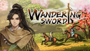 The key art for Wandering Sword.