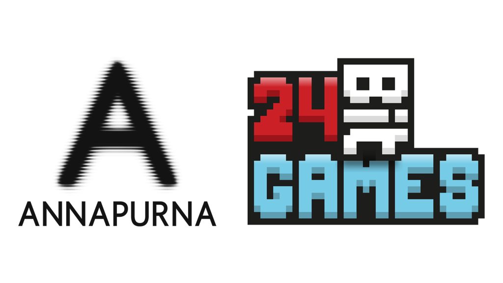 The logos for Annapurna Interactive and 24 Bit Games.