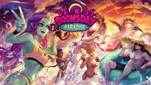 The key art for Doomsday Paradise.