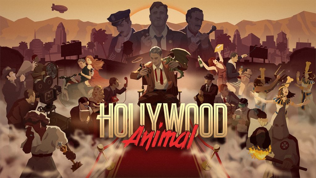 The key art for Hollywood Animal.