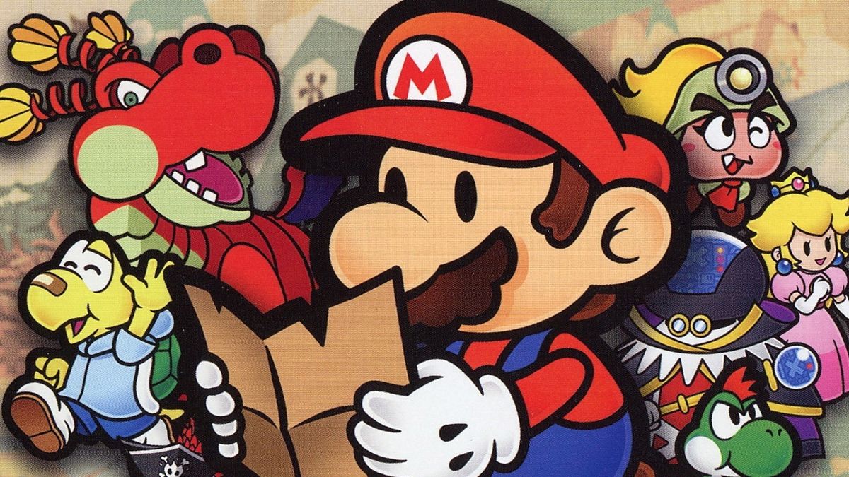 A key art from Paper Mario: The Thousand Year Door.
