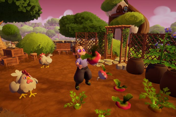 A screenshot from Garden Witch Life.