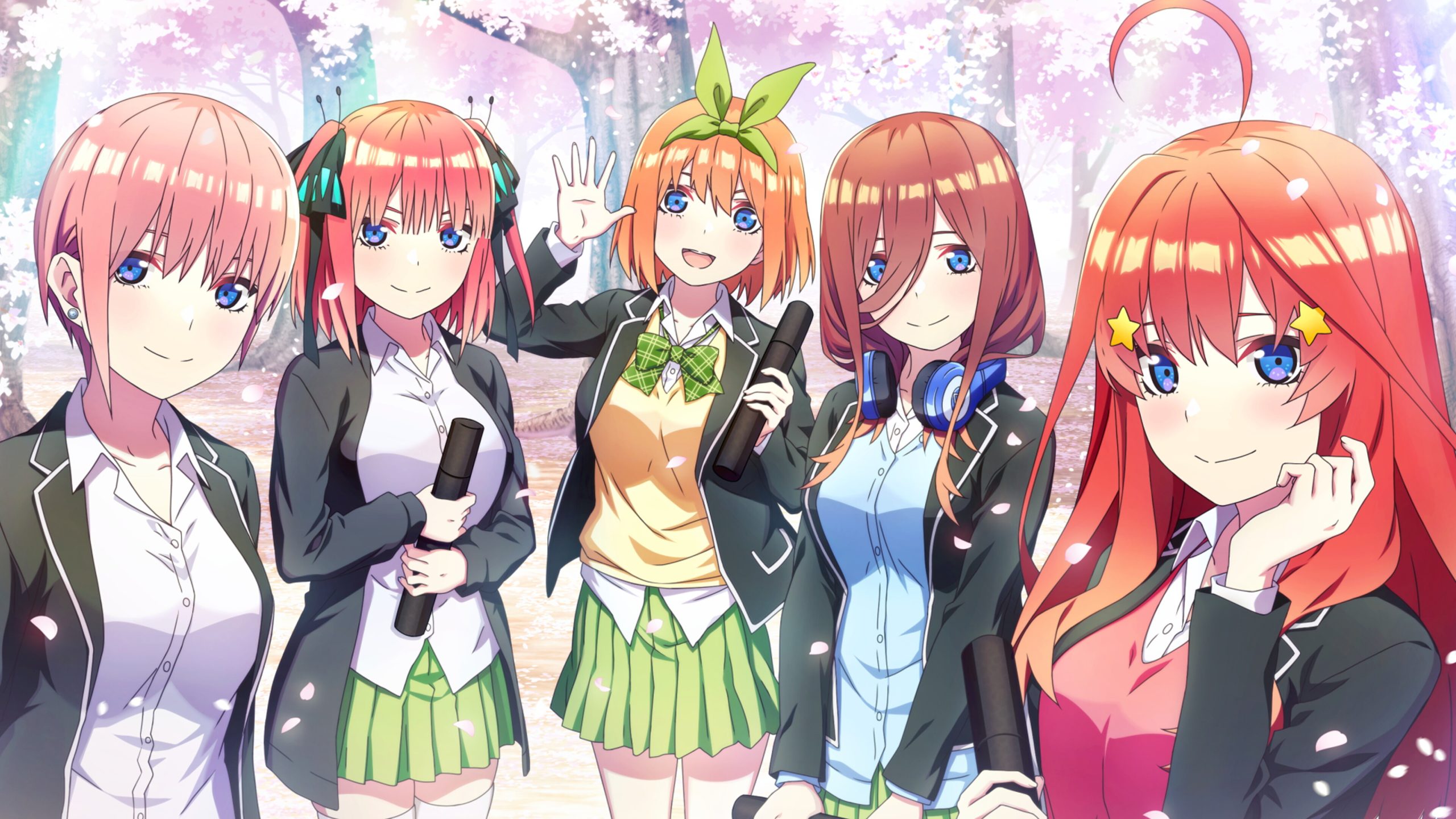 Key art of Quintessential Quintuplets on Nintendo Switch