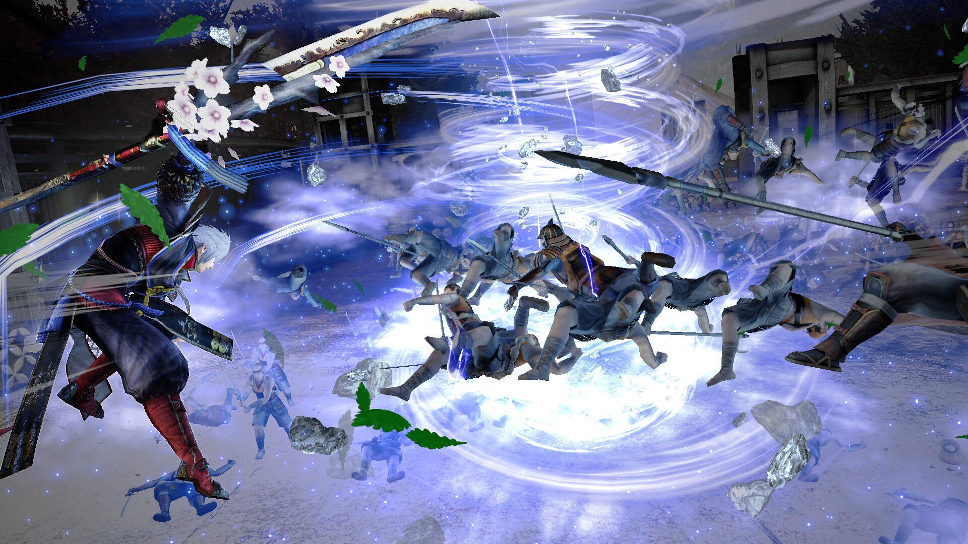 A screenshot from Samurai Warriors 4 DX