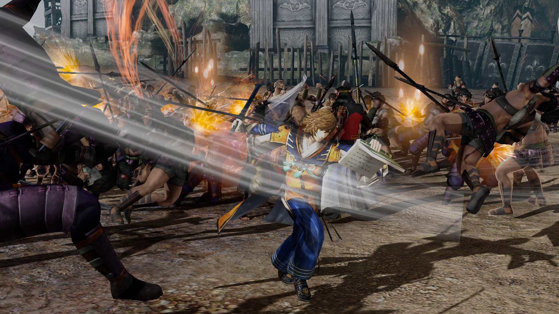 A screenshot from Samurai Warriors 4 DX