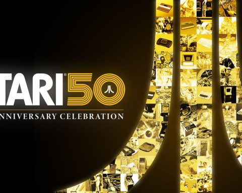 The key art for Atari 50: The Anniversary Celebration.