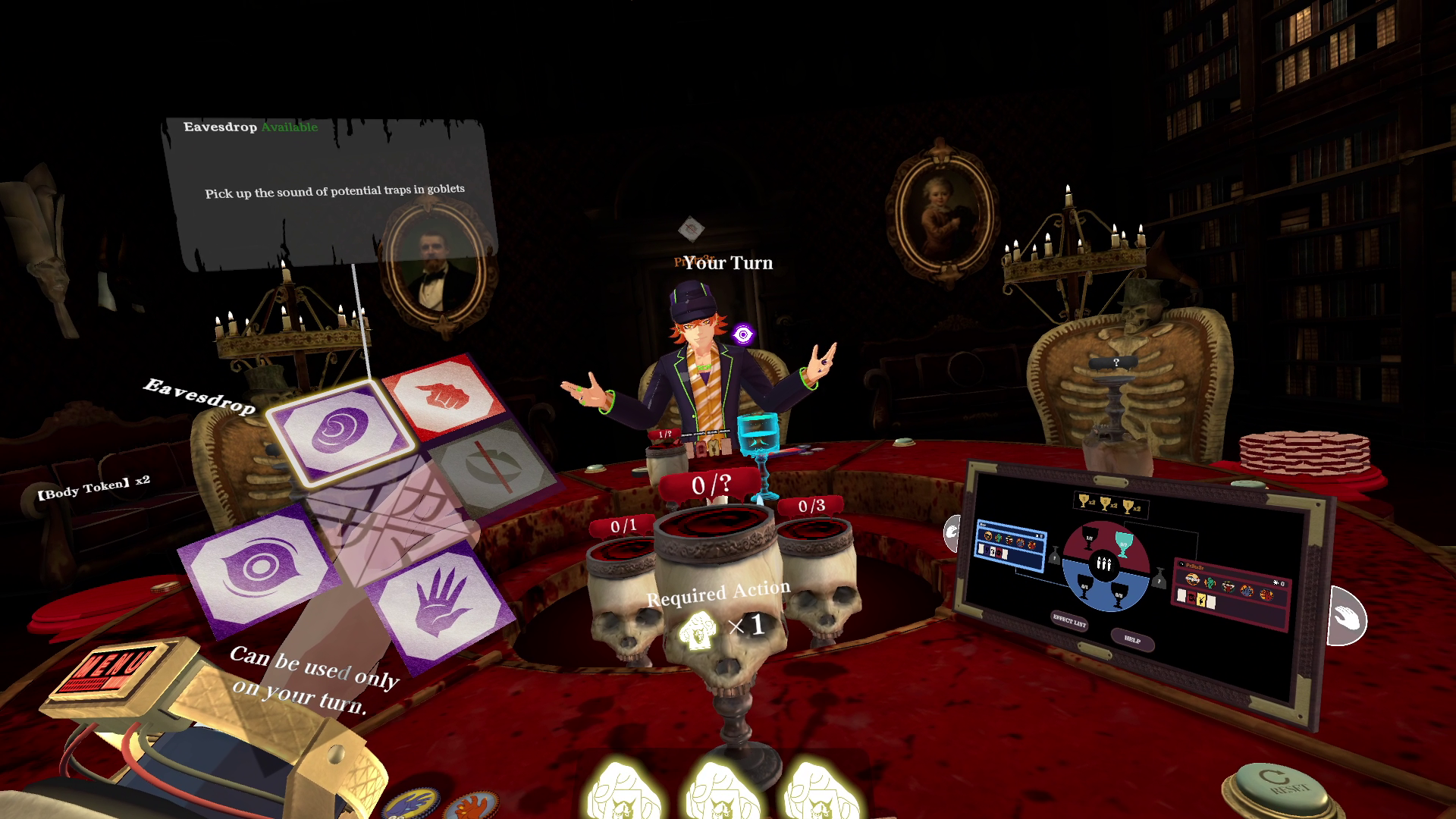 A screenshot from Death Game Hotel.