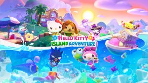 The key art for Hello Kitty Island Adventure (Nintendo Switch).