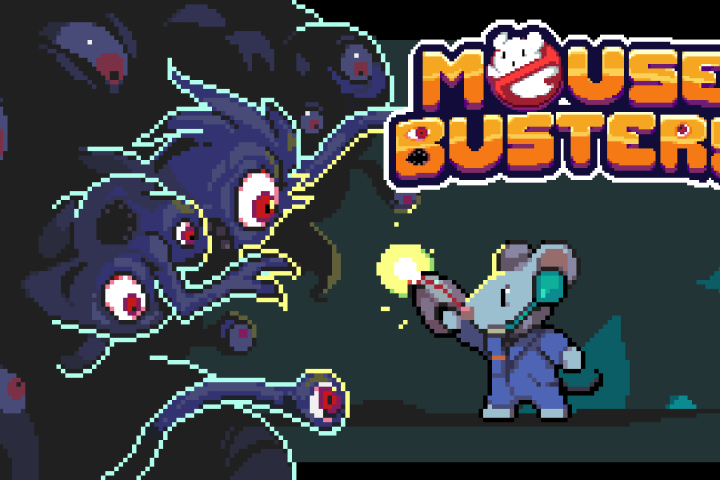 The key art for Mousebusters.