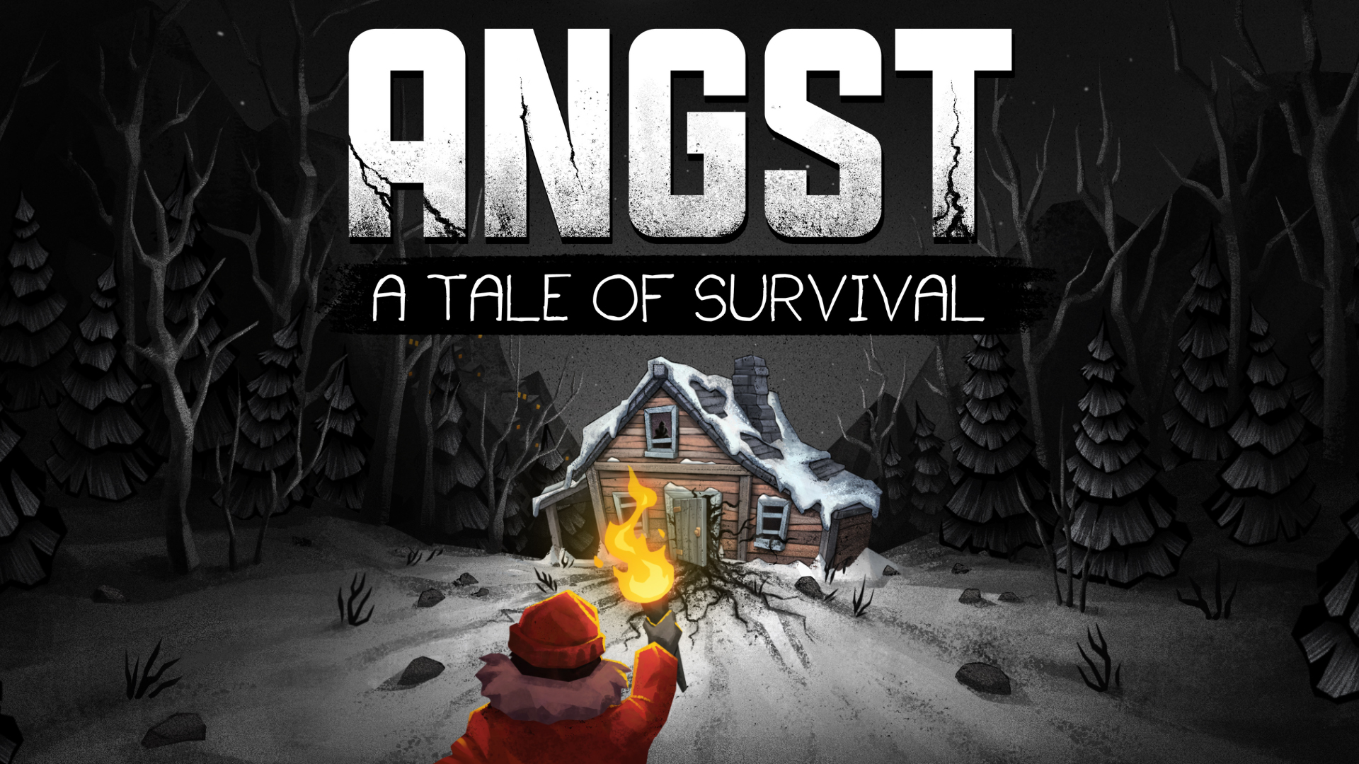 The key art for Angst: A Tale of Survival.