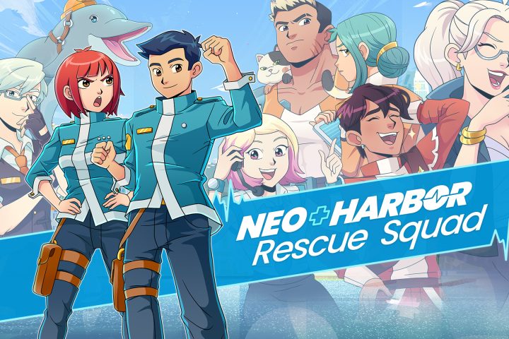 The key art for Neo Harbor Rescue Squad.