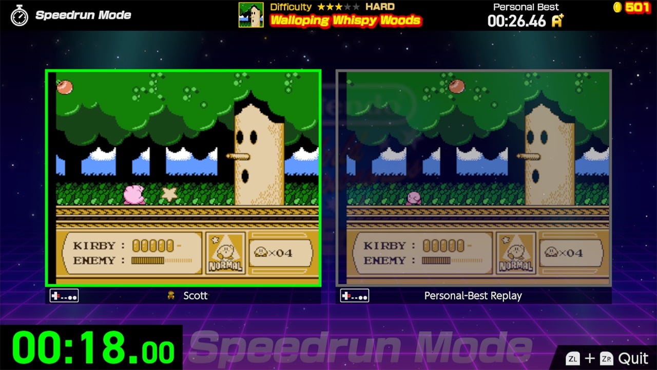 A screenshot from Nintendo World Championships: NES Edition 