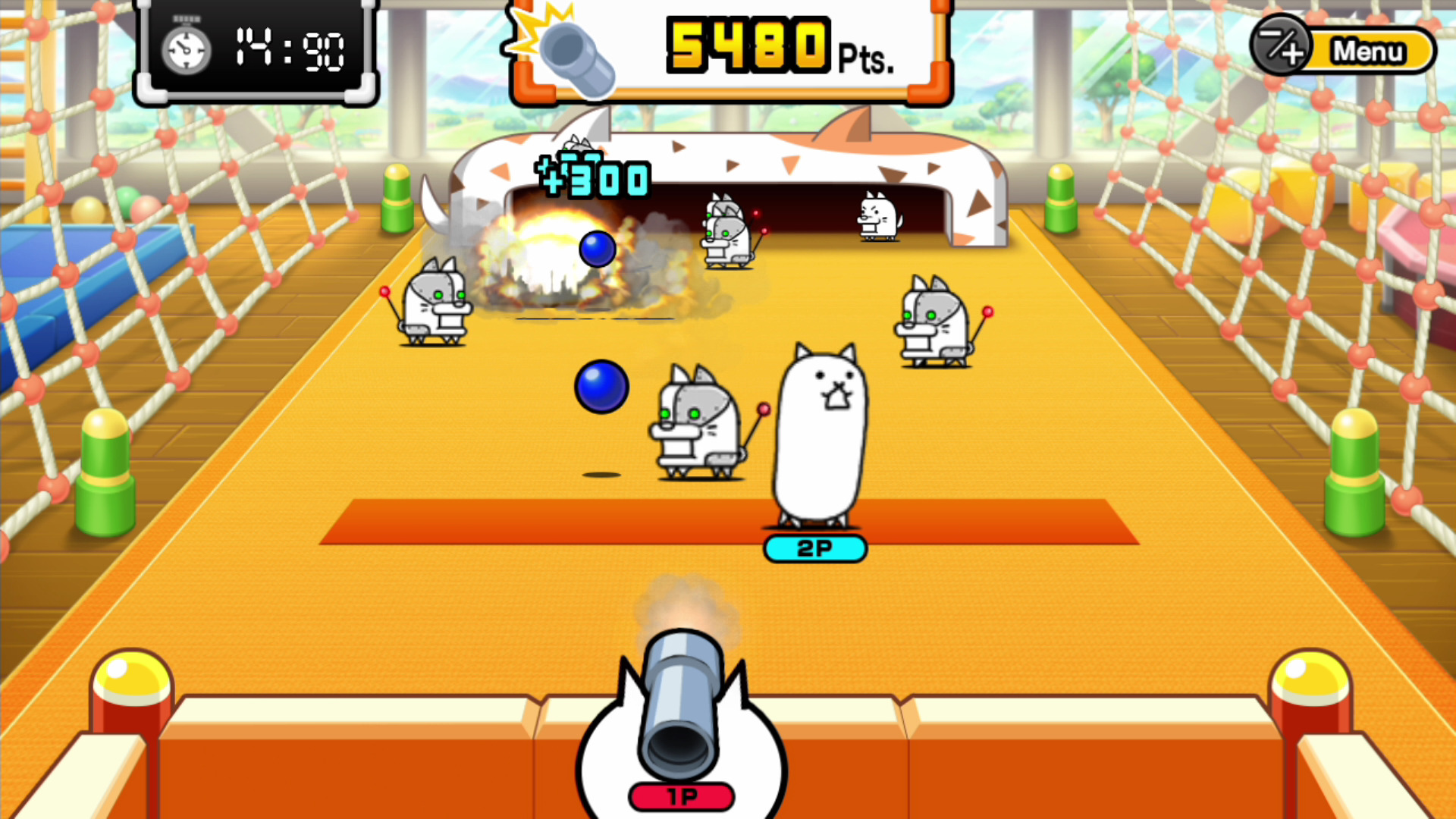 A screenshot of Battle Cats Unite