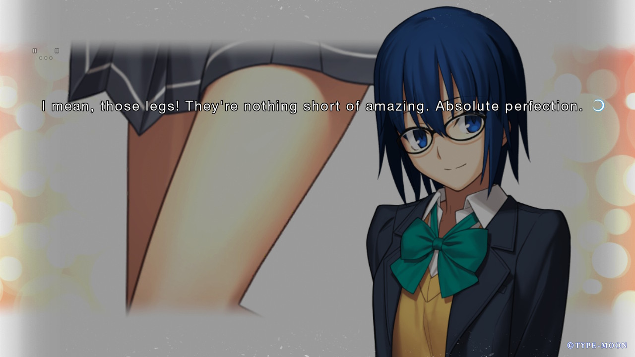 A screenshot from Tsukihime