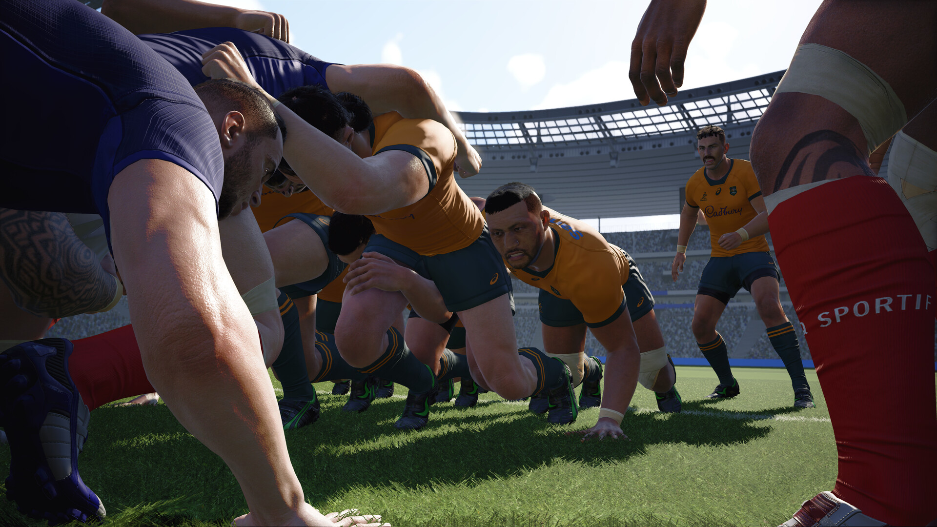 A screenshot from Rugby 25