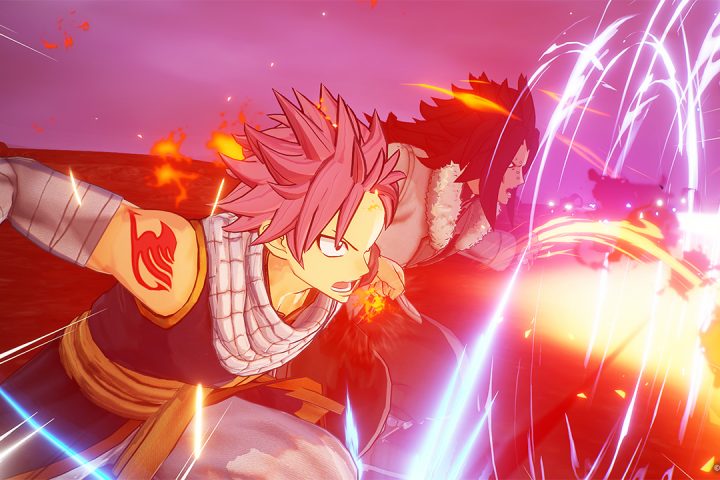 A screenshot of a Unison Raid in Fairy Tail 2.