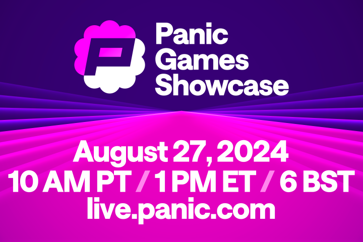 Panic Games Showcase August 27, 2024 10 a.m. PT / 1 p.m. ET / 6 BST