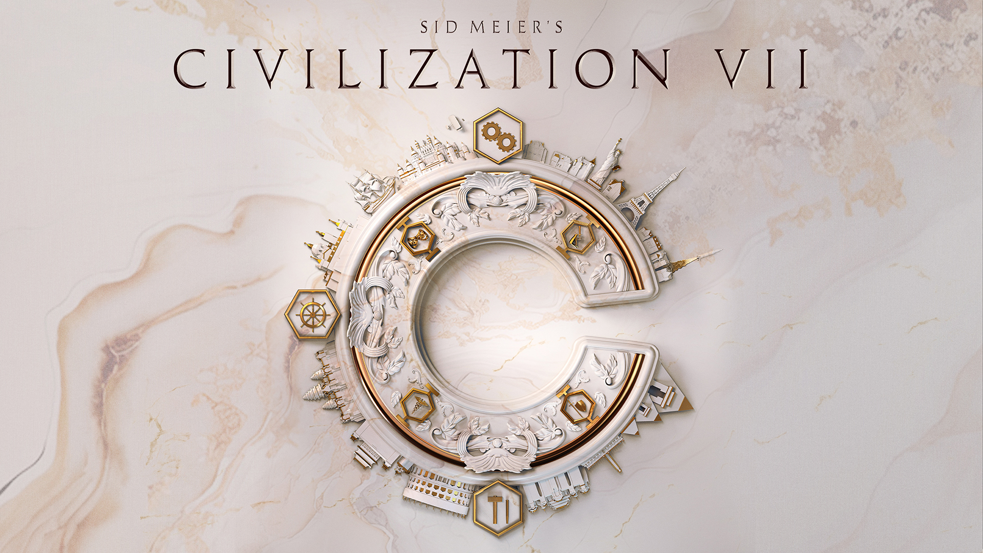 Sid Meier's Civilization VII Standard key art.