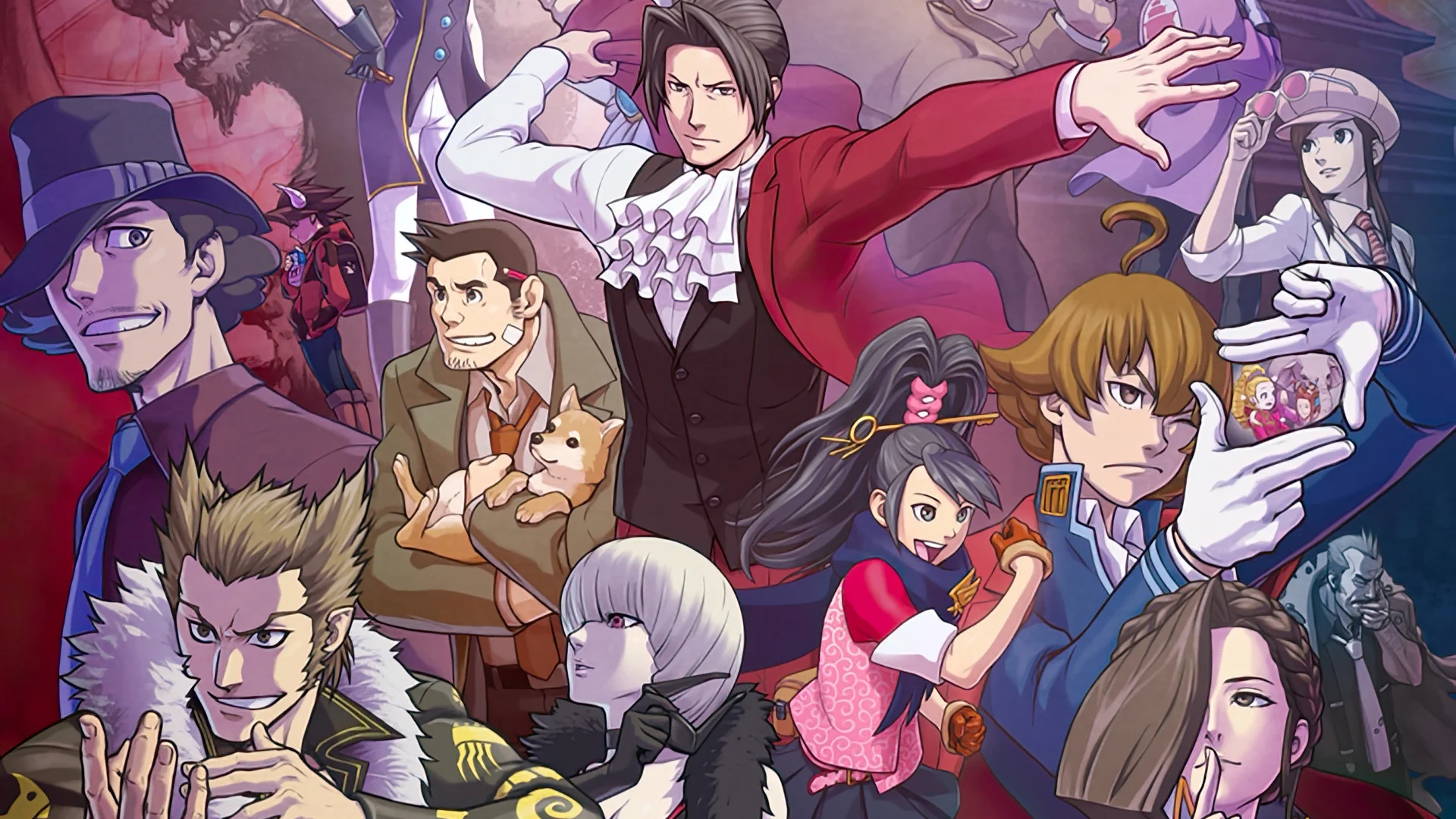 Key art from Ace Attorney Investigations