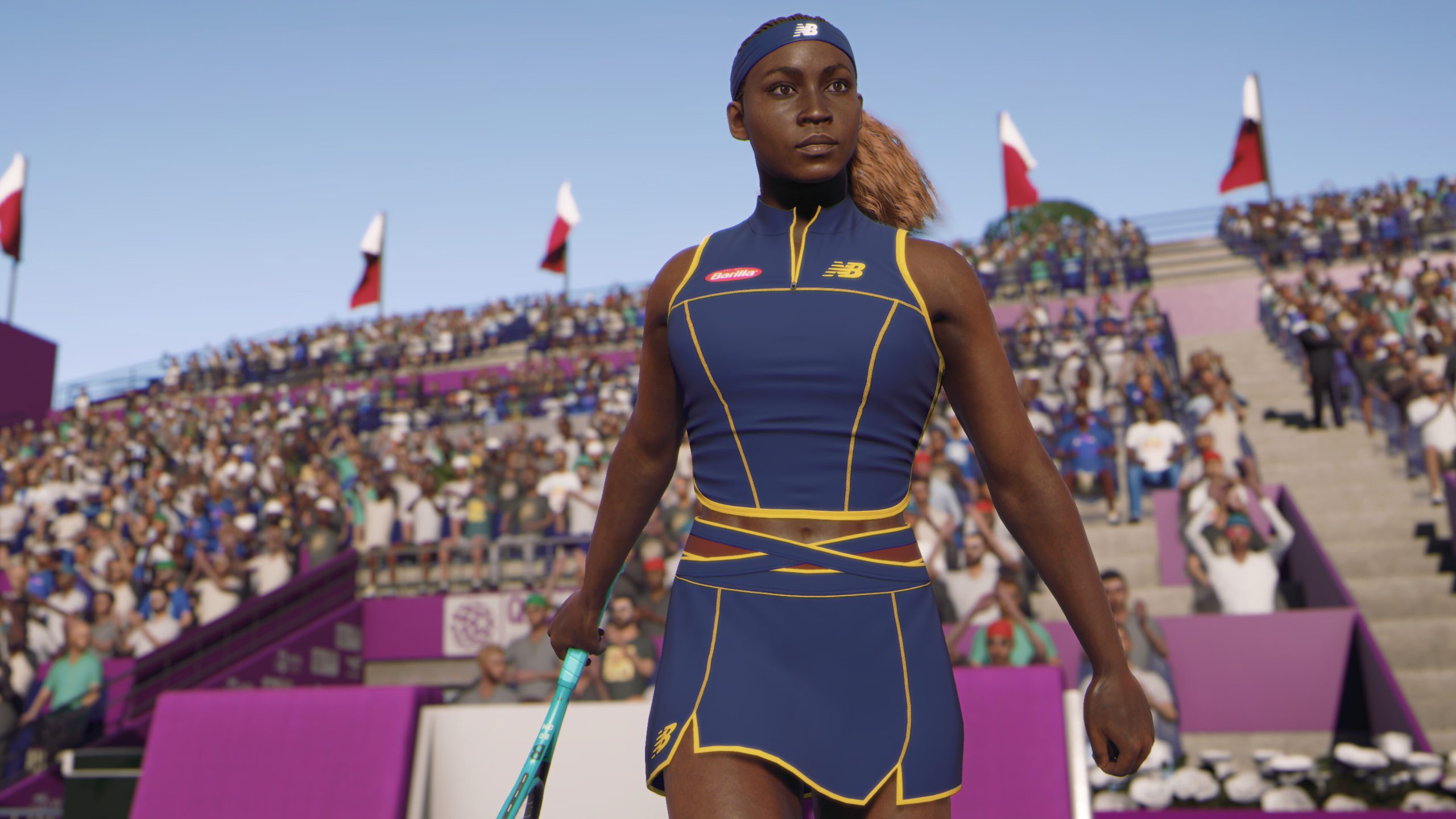 Screenshot from Tiebreak Tennis