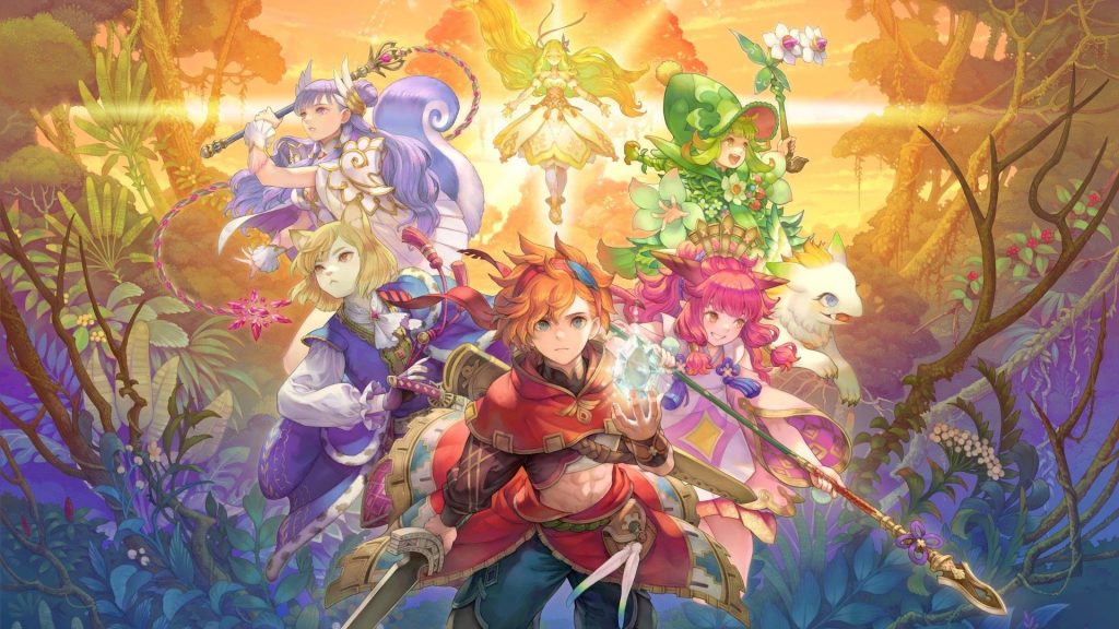 The key art for Visions of Mana