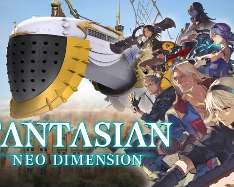 The key art for Fantasian Neo Dimension.