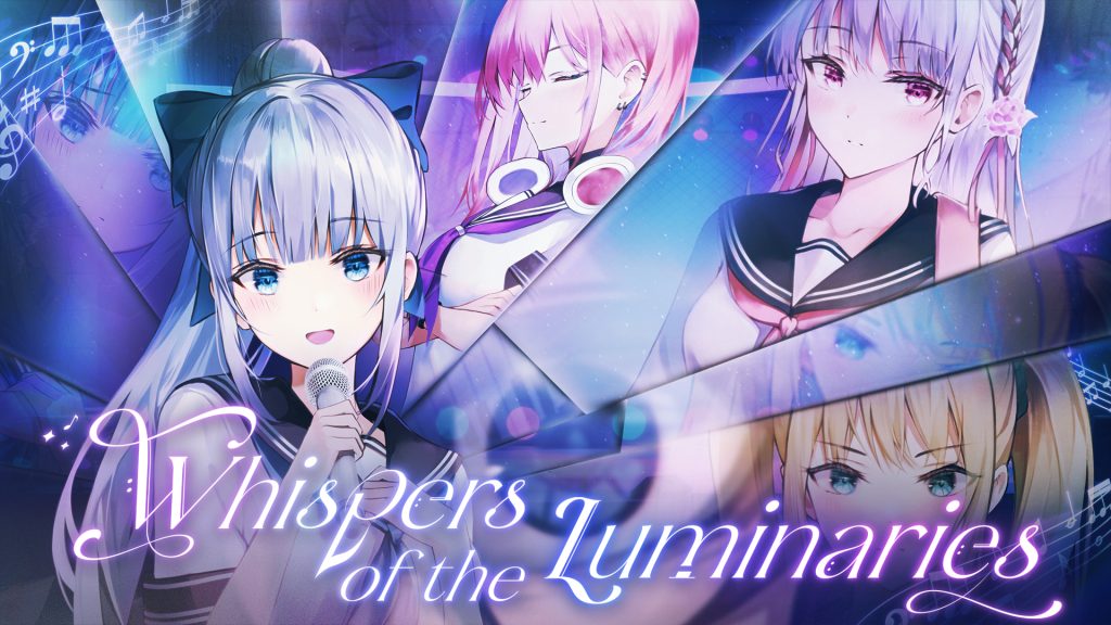 They key art for Whispers of the Luminaries.