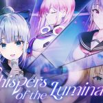 They key art for Whispers of the Luminaries.