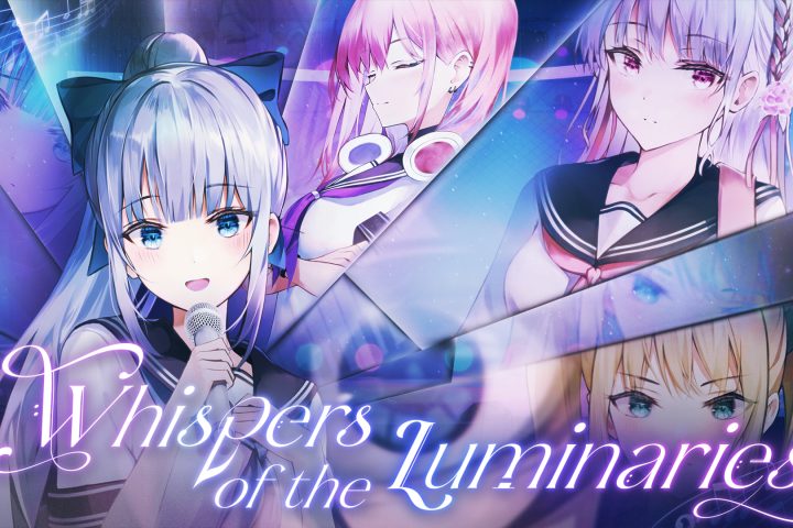 They key art for Whispers of the Luminaries.