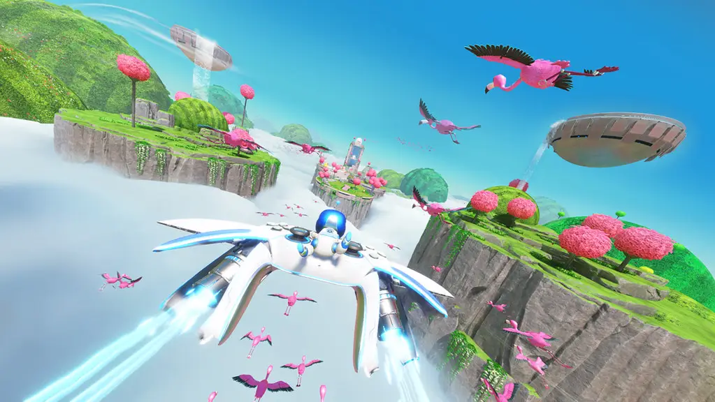 A screenshot of Astro Bot