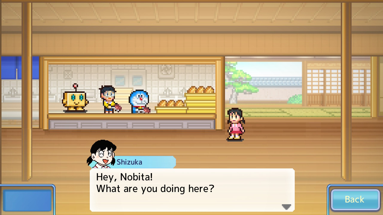 A screenshot from Doraemon Dorayaki Shop Story