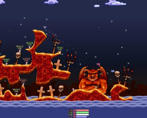 Worms Armageddon screenshot