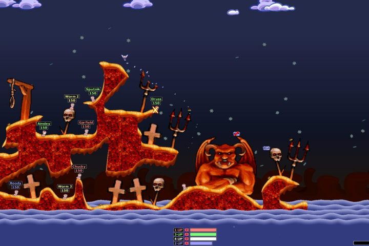 Worms Armageddon screenshot