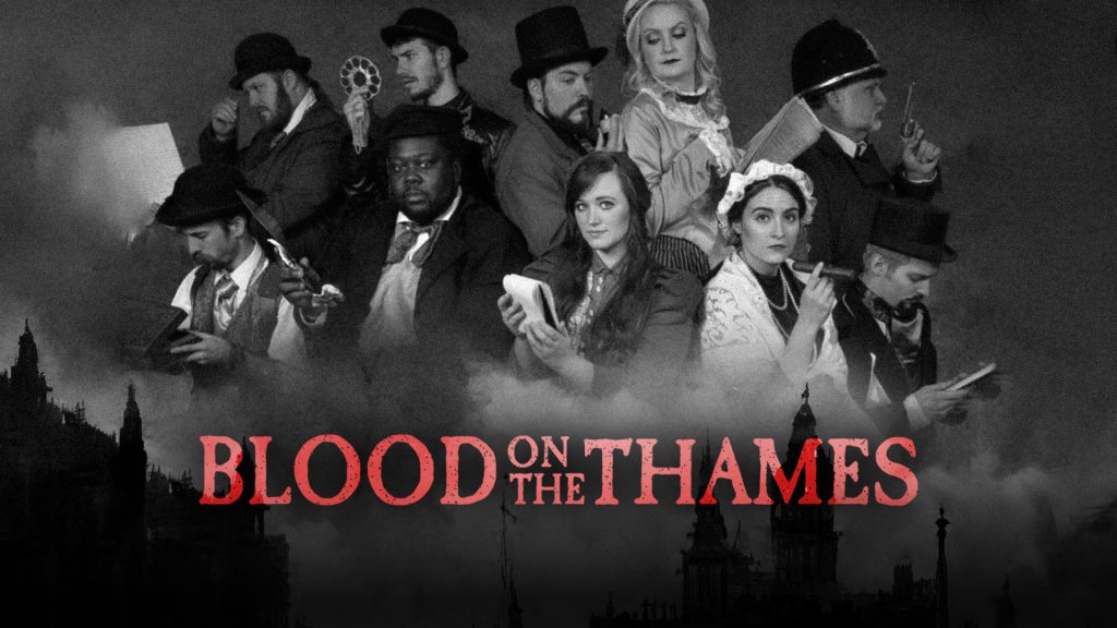 The key art (with logo) for Blood on the Thames.