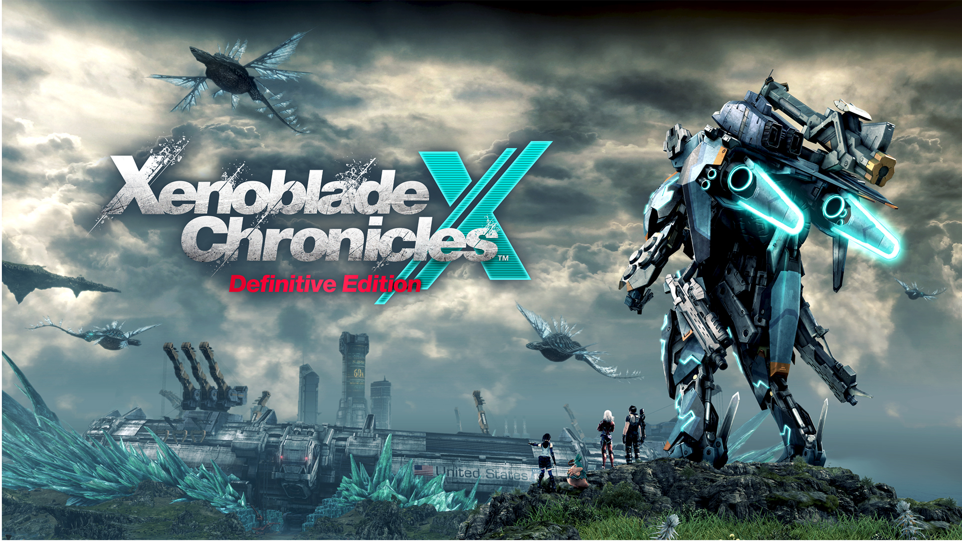 The key art for Xenoblade Chronicles X: Definitive Edition.