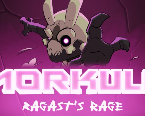 The key art for Morkull Ragast’s Rage.