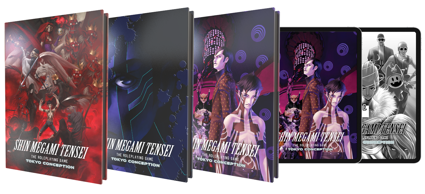 Various versions of the English localization of Shin Megami Tensei - The Roleplaying Game: Tokyo Conception.