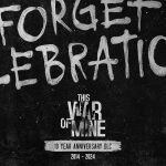 The key art for This War of Mine: Forget Celebrations DLC.