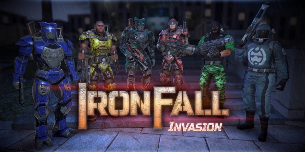 Key Art of IronFall Invasion on Nintendo Switch