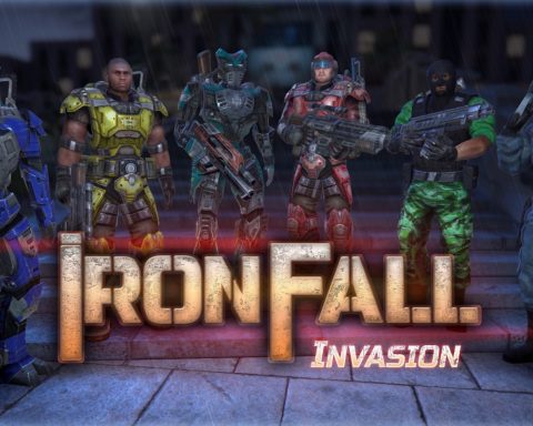 Key Art of IronFall Invasion on Nintendo Switch