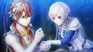 A screenshot of Pash and Lan in Battlefield Waltz.