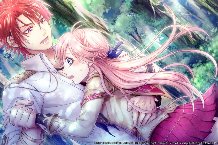 A screenshot of Wilhelm and Lan in Battlefield Waltz.