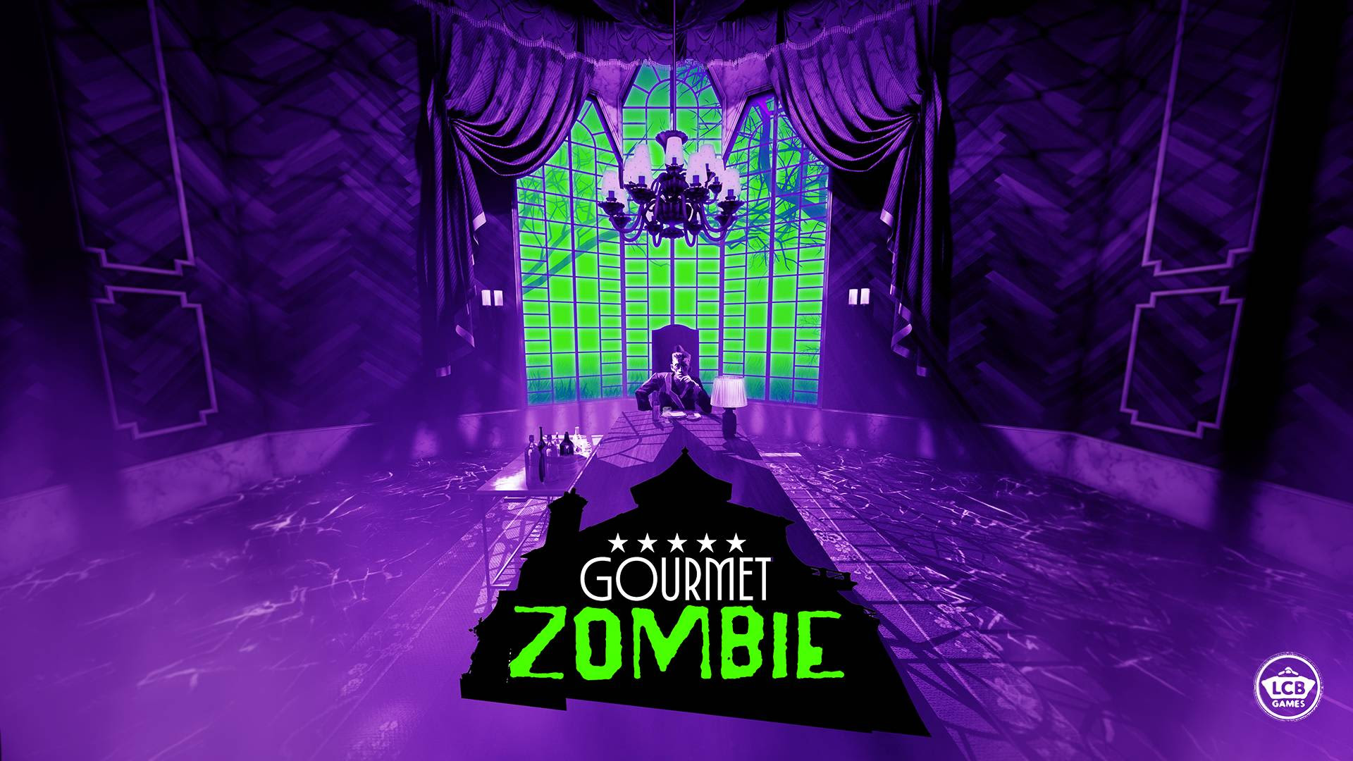 The key art for Gourmet Zombie.