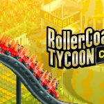 The key art for RollerCoaster Tycoon Classic.