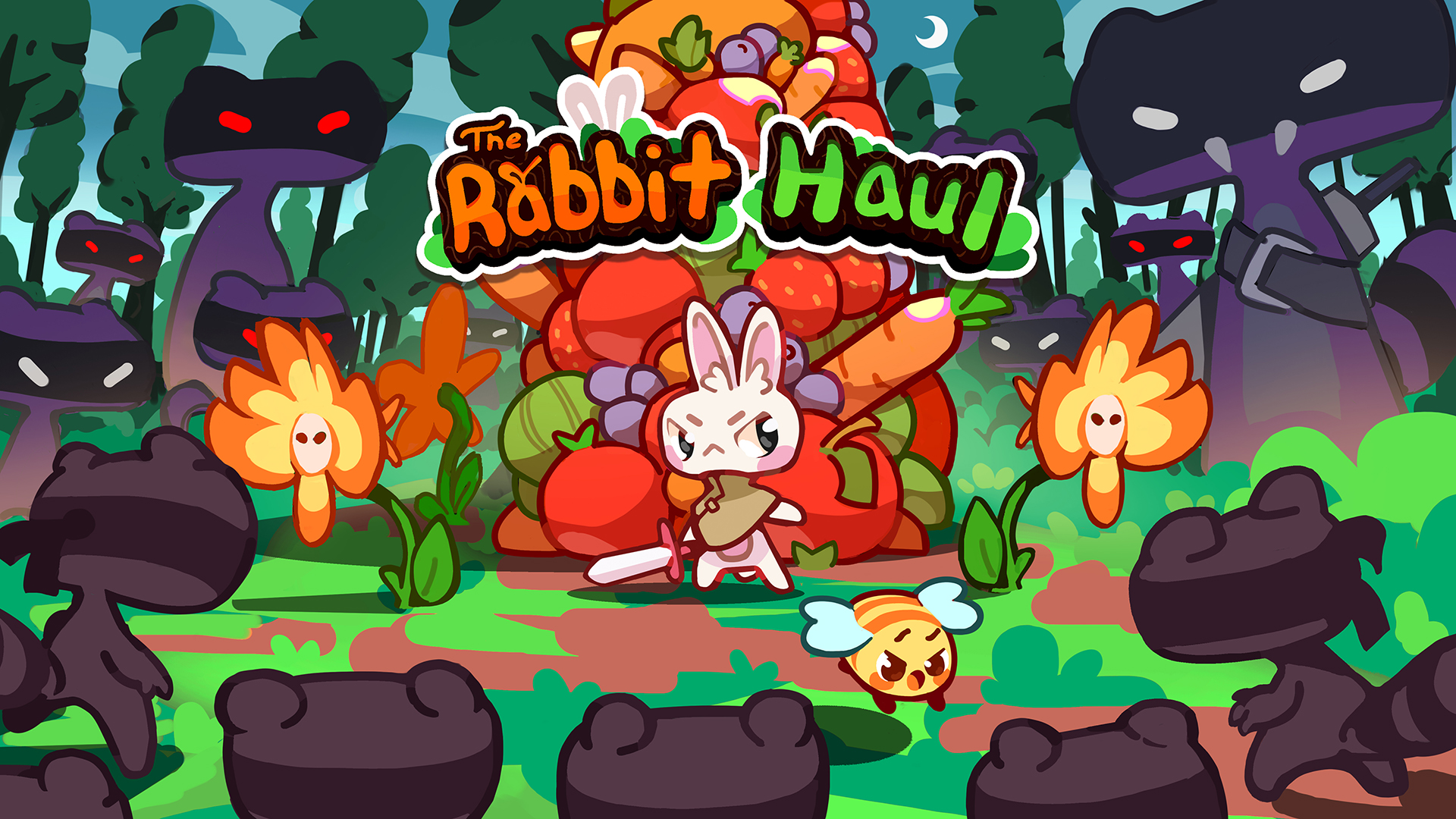 The key art for The Rabbit Haul.