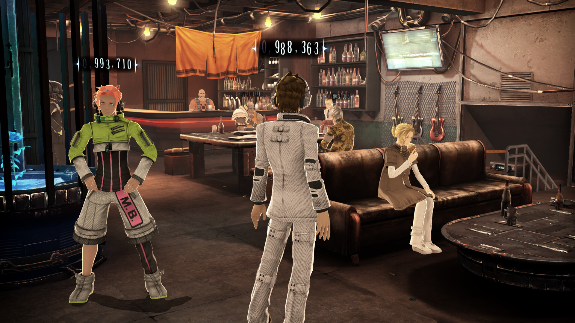 A screenshot from Freedom Wars Remastered